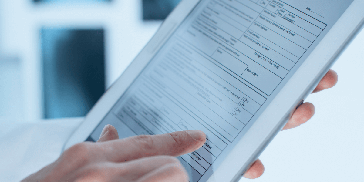 Creator filling out an online copyright application
