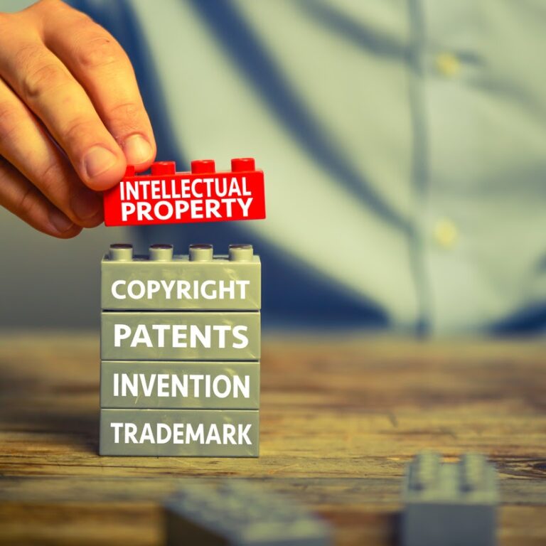 intellectual property blocks | IPR infringement Larson & Larson