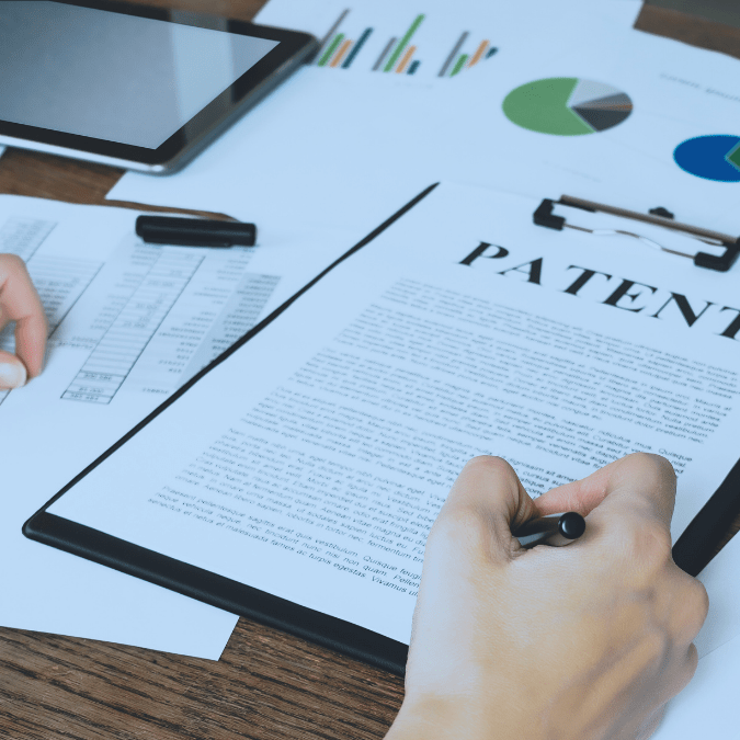 Person filing patent application