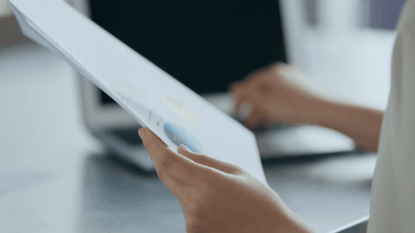 Reviewing documents as part of an inter partes review filing