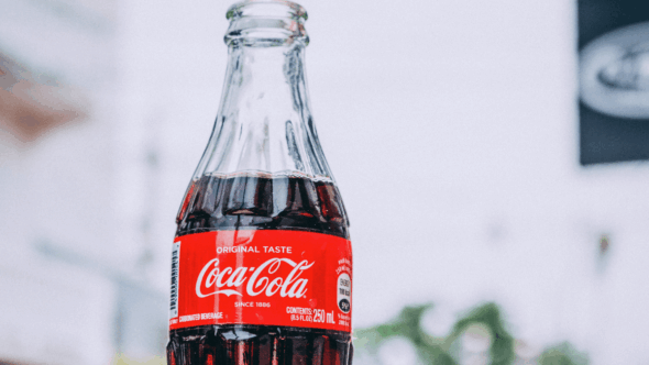 Image of a Coca-Cola bottle to illustrate the concept of trade dress in trademark law.