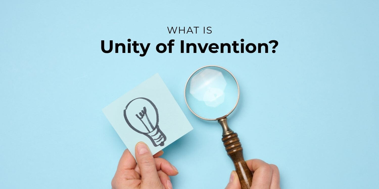 What is unity of invention in patent applications?