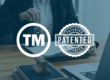 Icons representing trademark (TM) and patent protection side by side, illustrating the difference between the two.